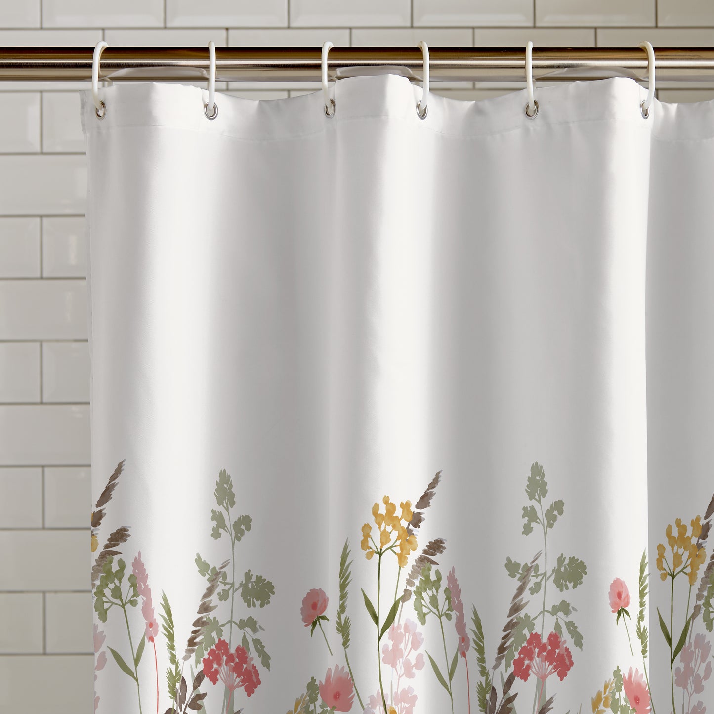 Catherine Lansfield Countryside Floral Shower Curtain