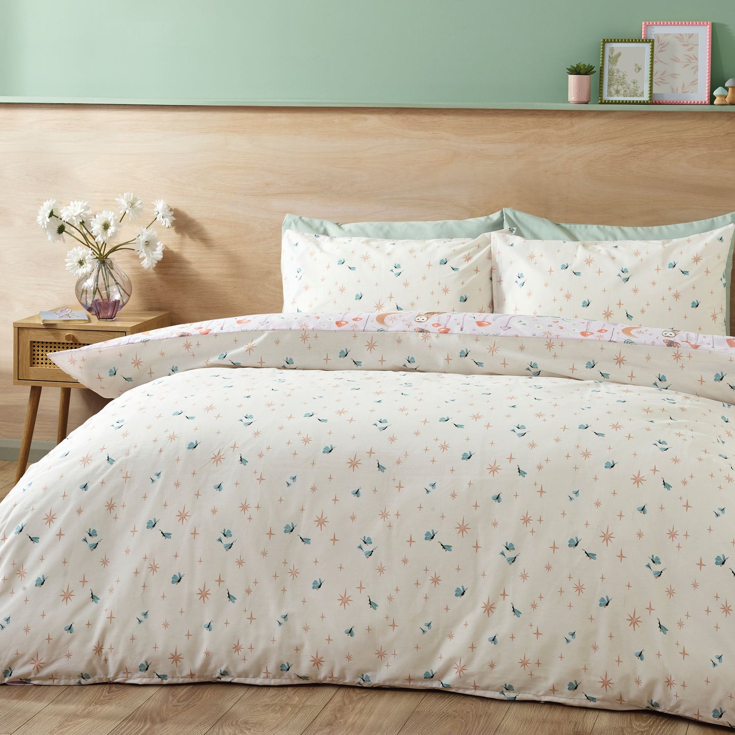 Catherine Lansfield Enchanted Twilight Duvet Cover Set - Lilac