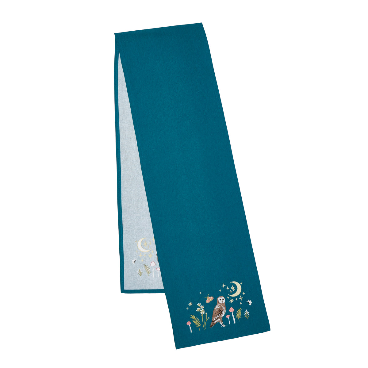 Catherine Lansfield Enchanted Twilight Table Runner - Green
