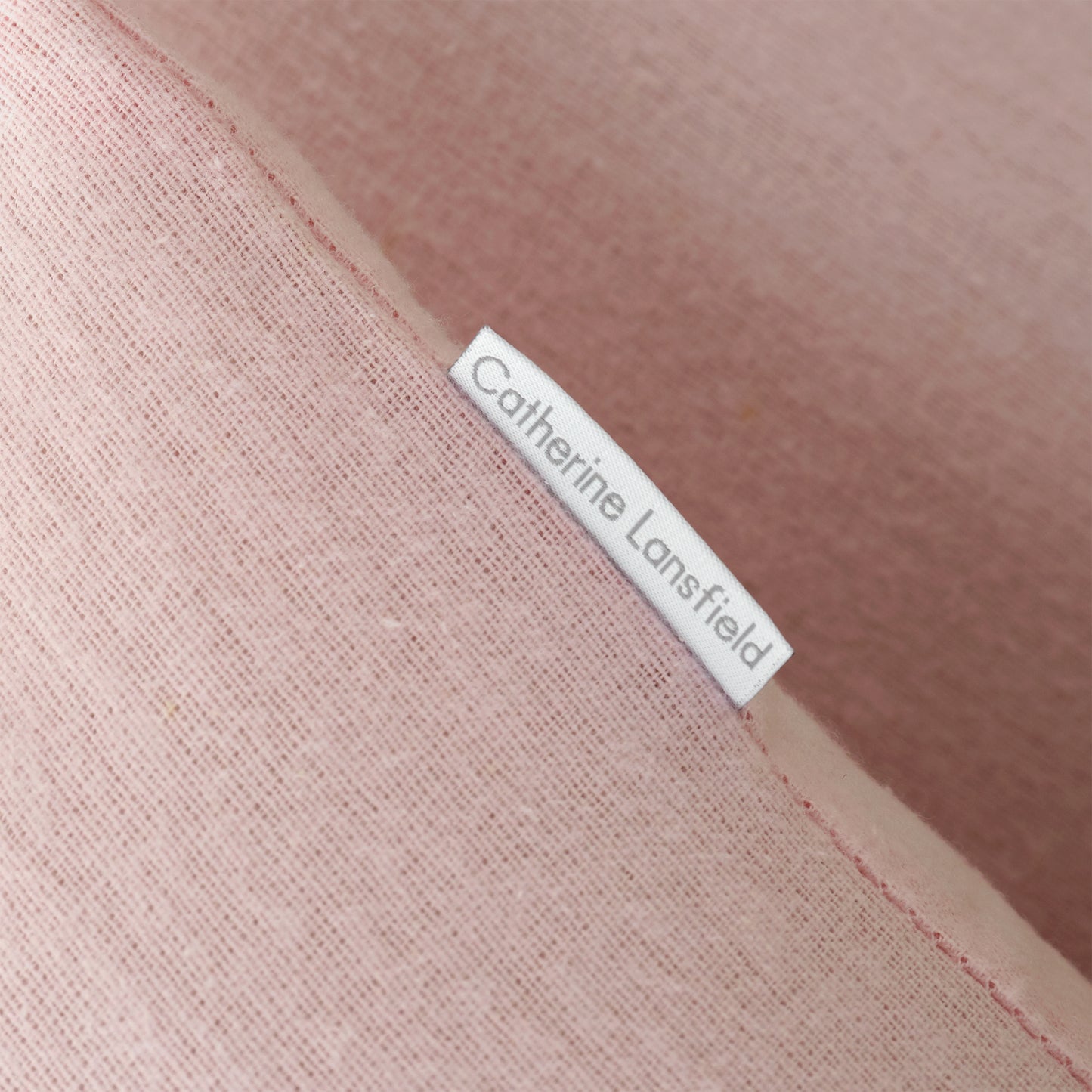 Catherine Lansfield Brushed Cotton Duvet Cover Set - Pink