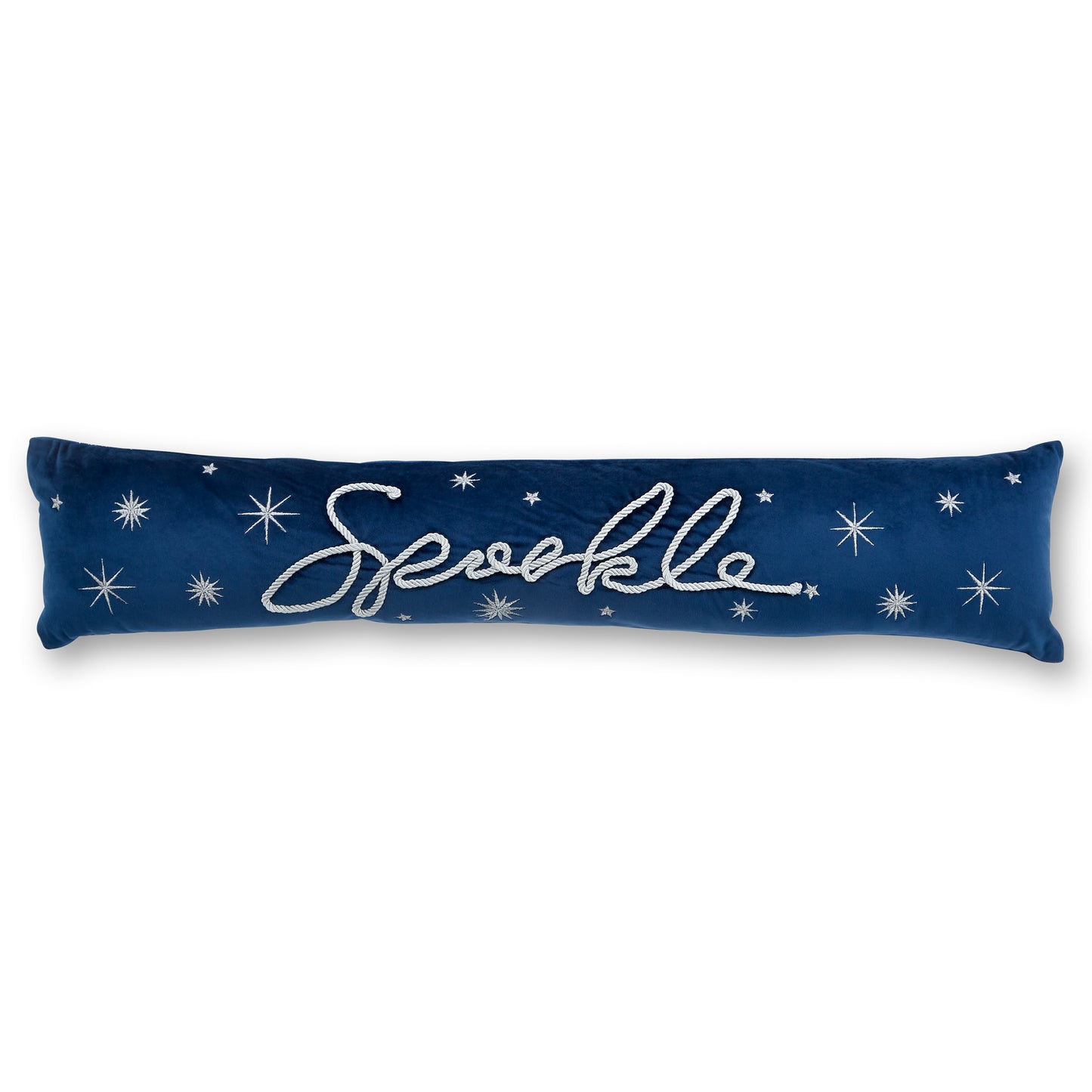 Catherine Lansfield Sparkle Draught Excluder - Blue