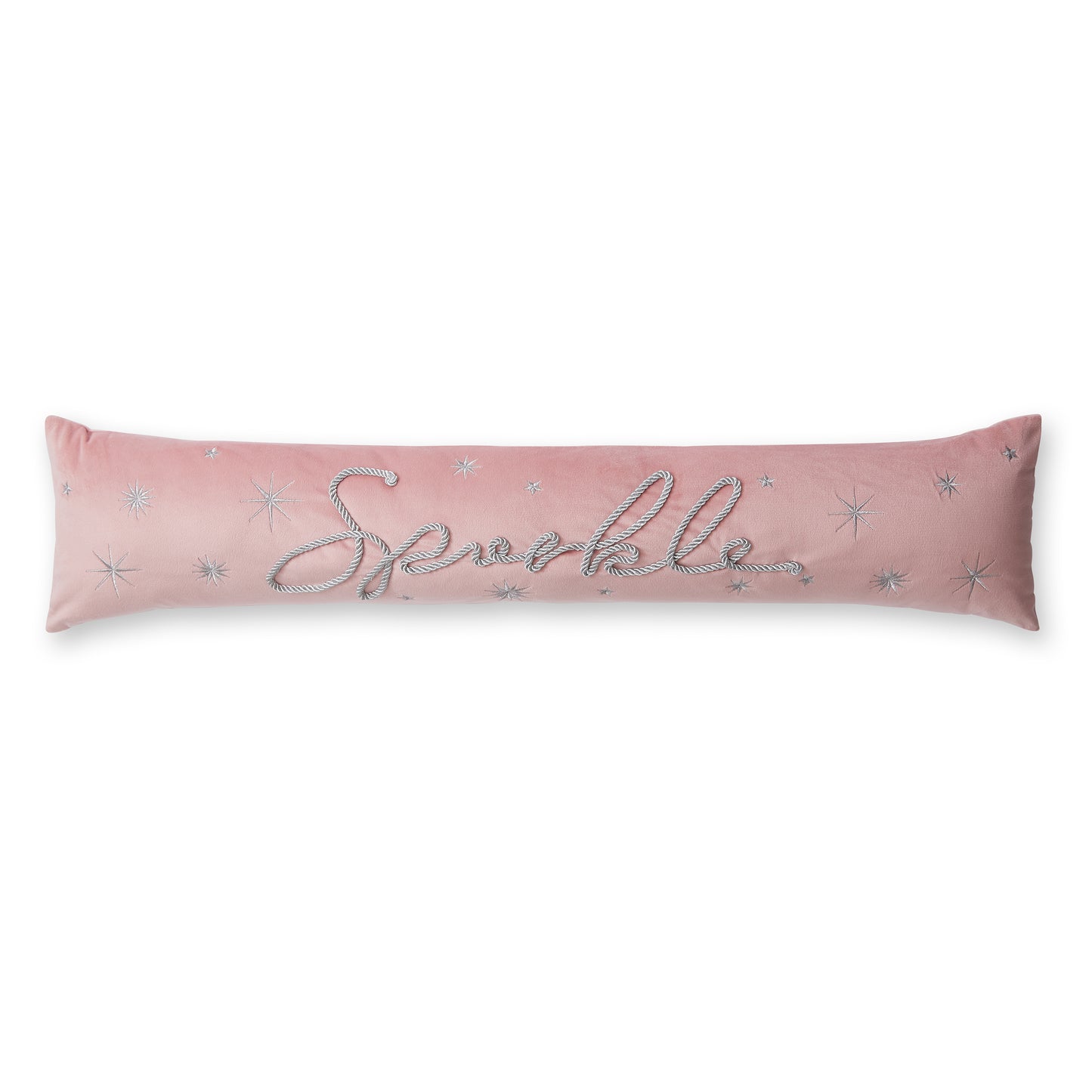 Catherine Lansfield Sparkle Draught Excluder - Pink