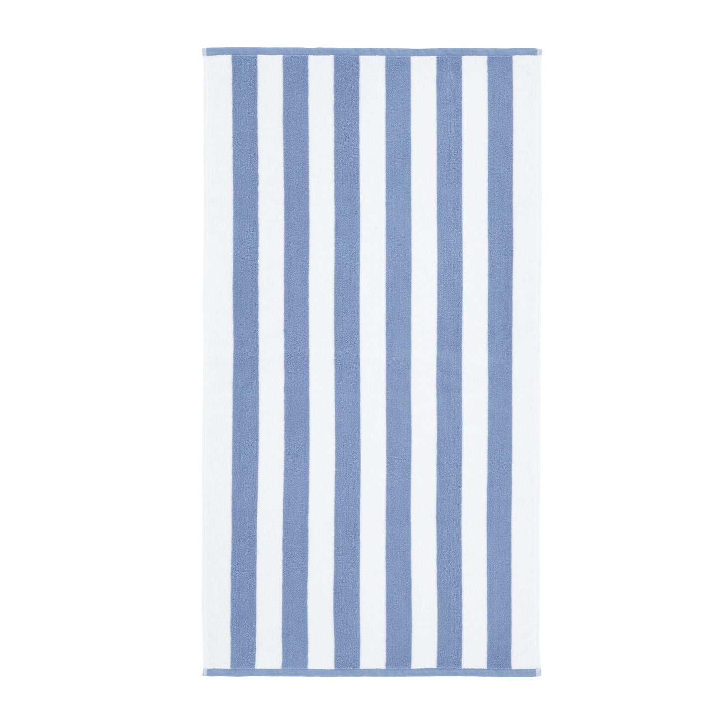 Bianca Reversible Stripe Jacquard Bath Towels - Blue