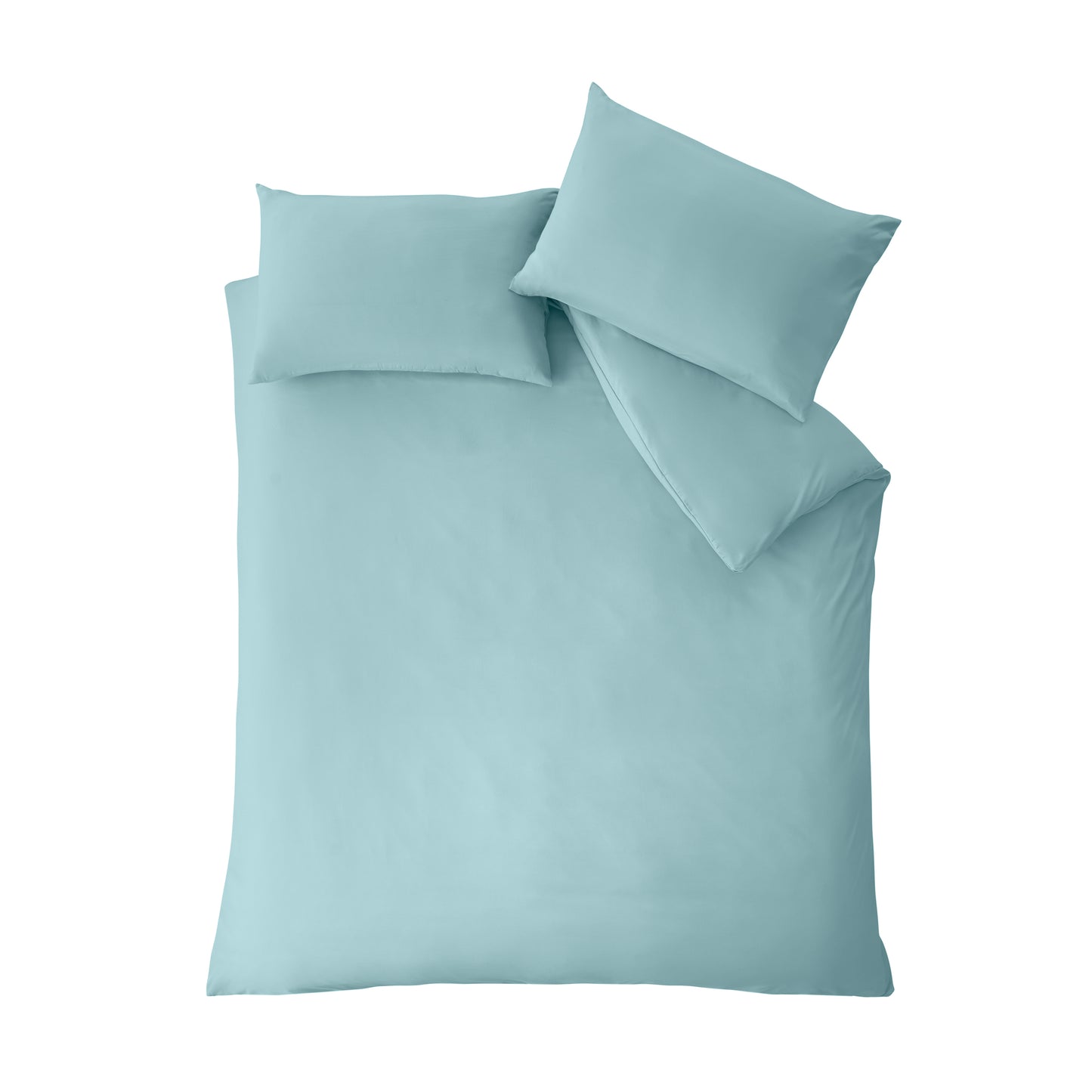 Catherine Lansfield So Soft Non-Iron Duvet Cover Set - Duck Egg
