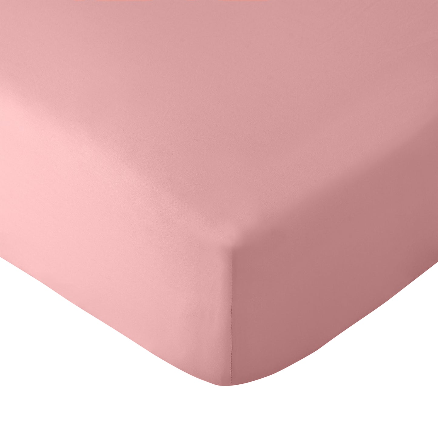 Catherine Lansfield So Soft Non-Iron Fitted Sheet - Coral