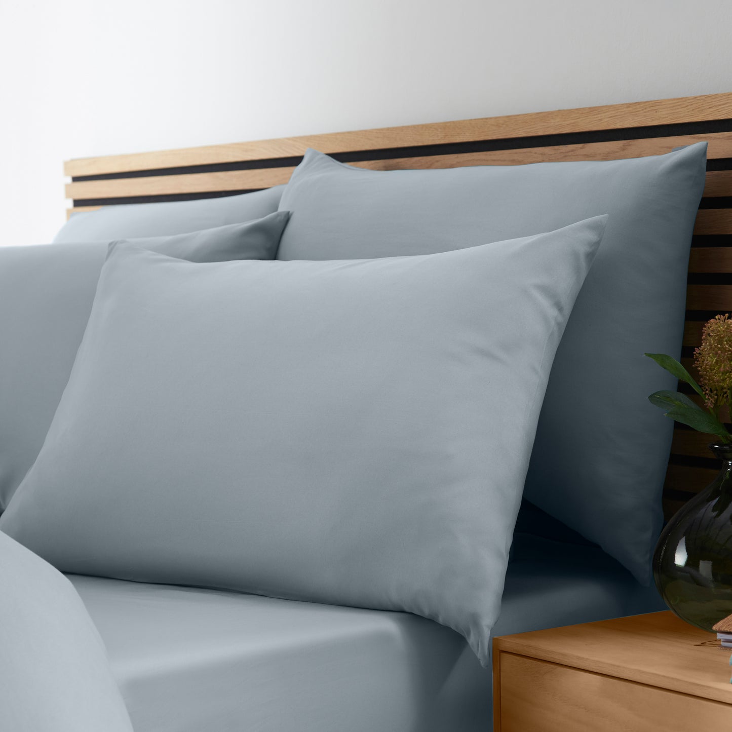 Catherine Lansfield So Soft Non-Iron Duvet Cover Set - Slate