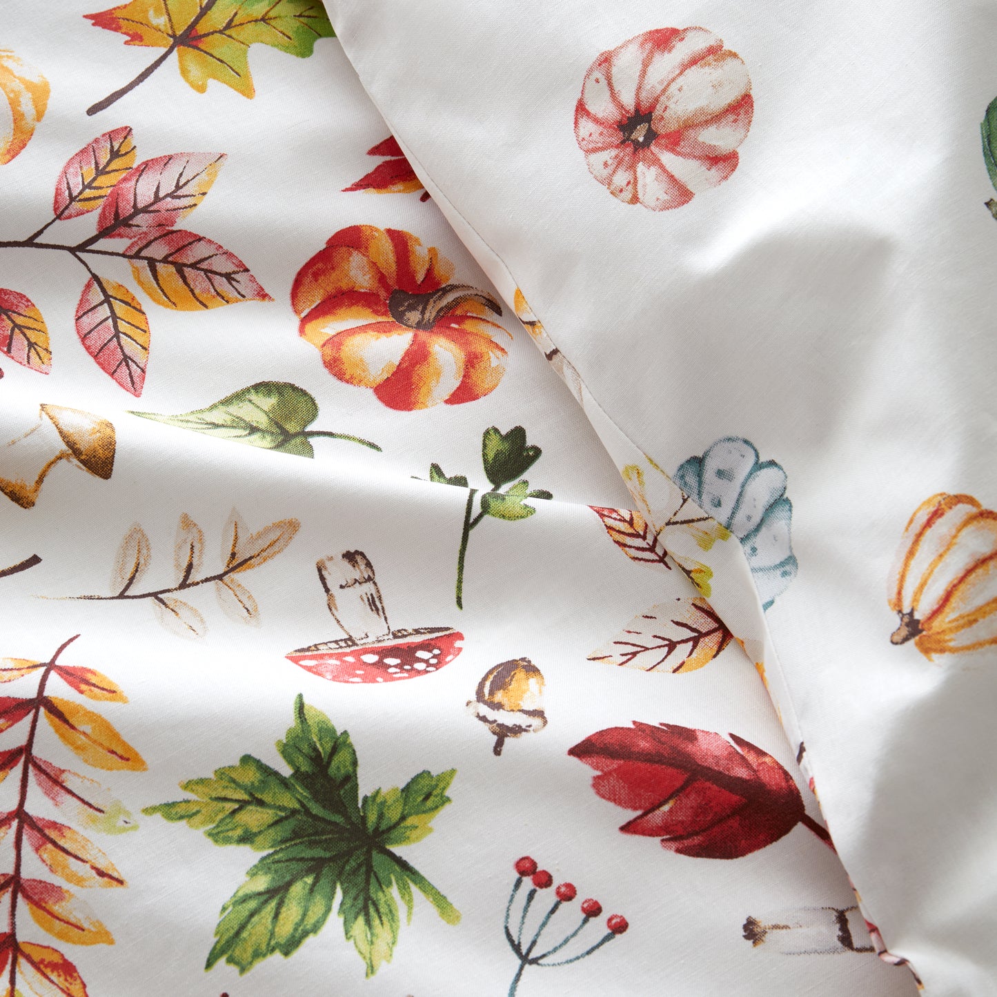 Catherine Lansfield Autumn Pumpkins Duvet Cover Set - Orange