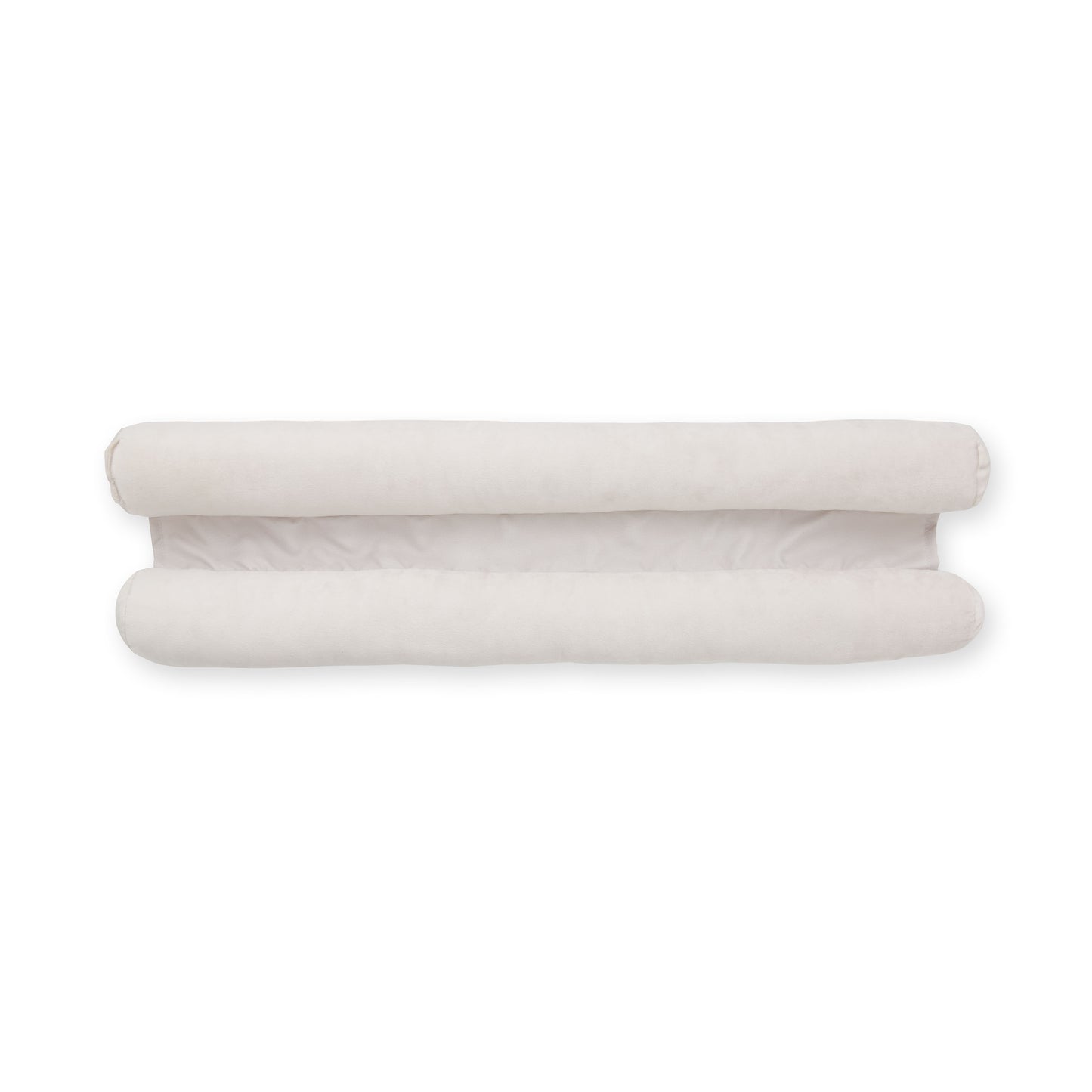 Catherine Lansfield Kingsley Matt Velvet Double-Sided Draught Excluder - Cream