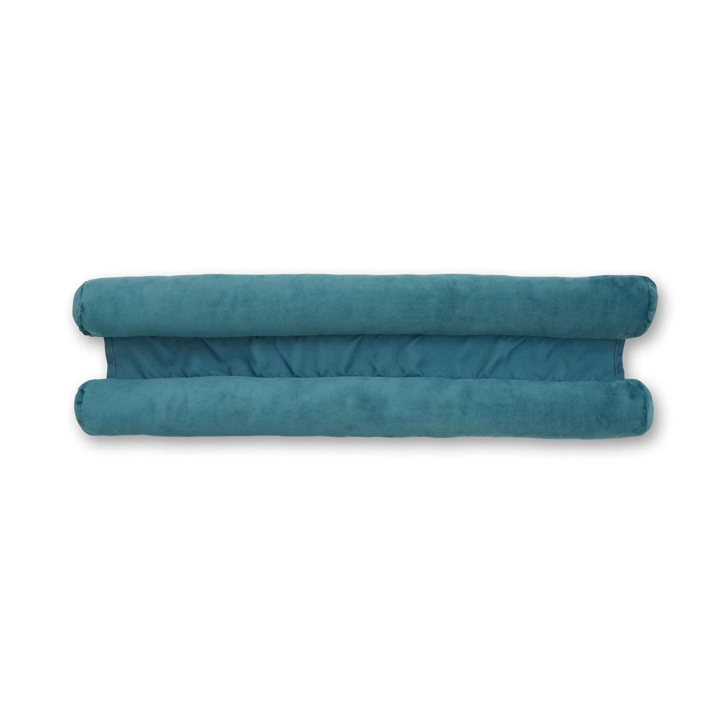 Catherine Lansfield Kingsley Matt Velvet Double-Sided Draught Excluder - Teal