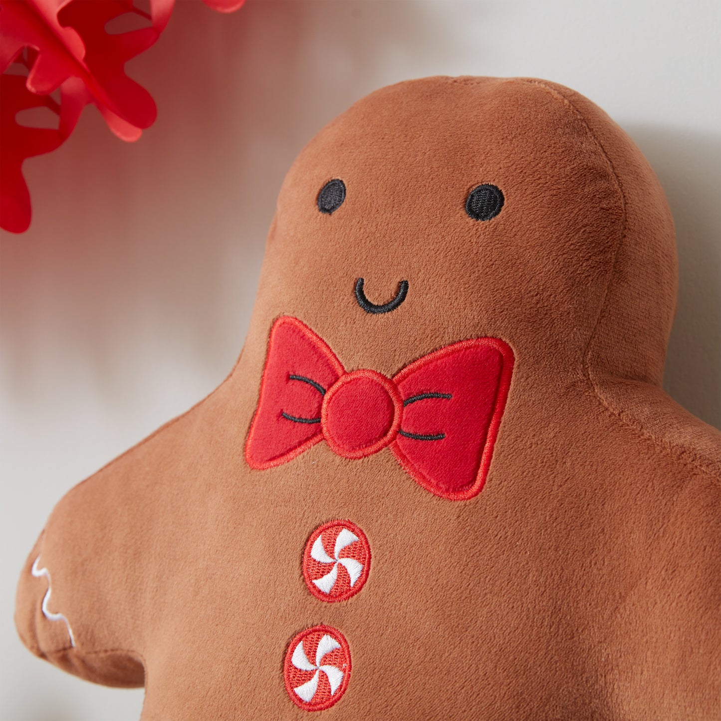 Catherine Lansfield Christmas Gingerbread 3D Cushion