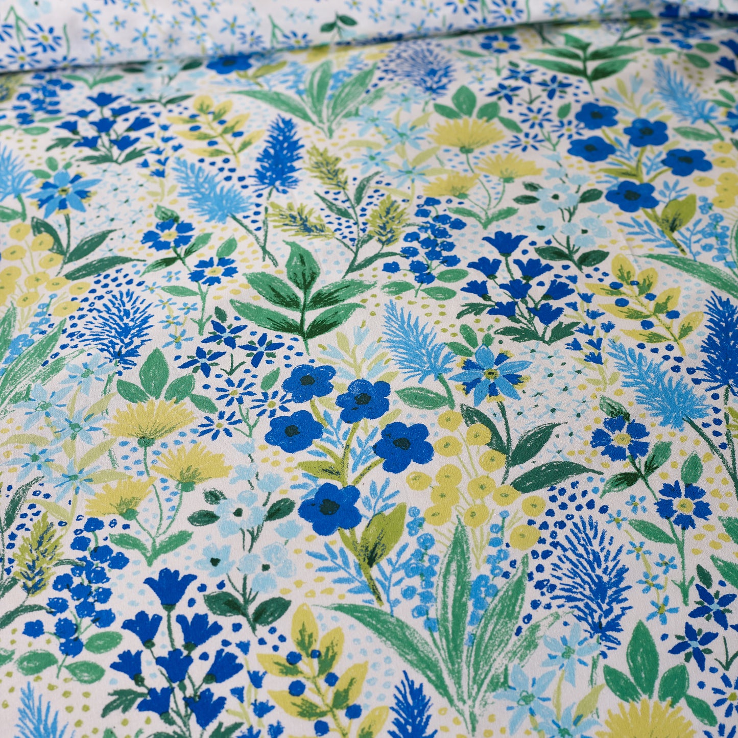 Catherine Lansfield Tilly Floral Duvet Cover Set - Blue