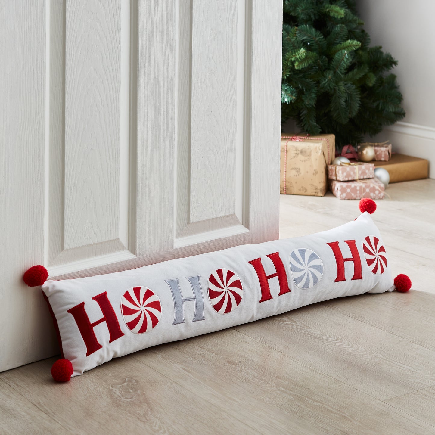 Catherine Lansfield Ho Ho Ho Draught Excluder
