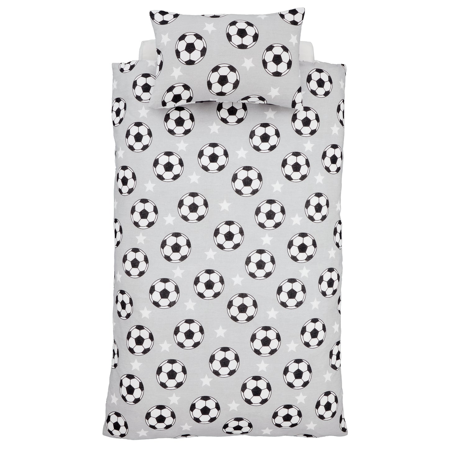 Catherine Lansfield Brushed Football Stars Duvet Cover Set