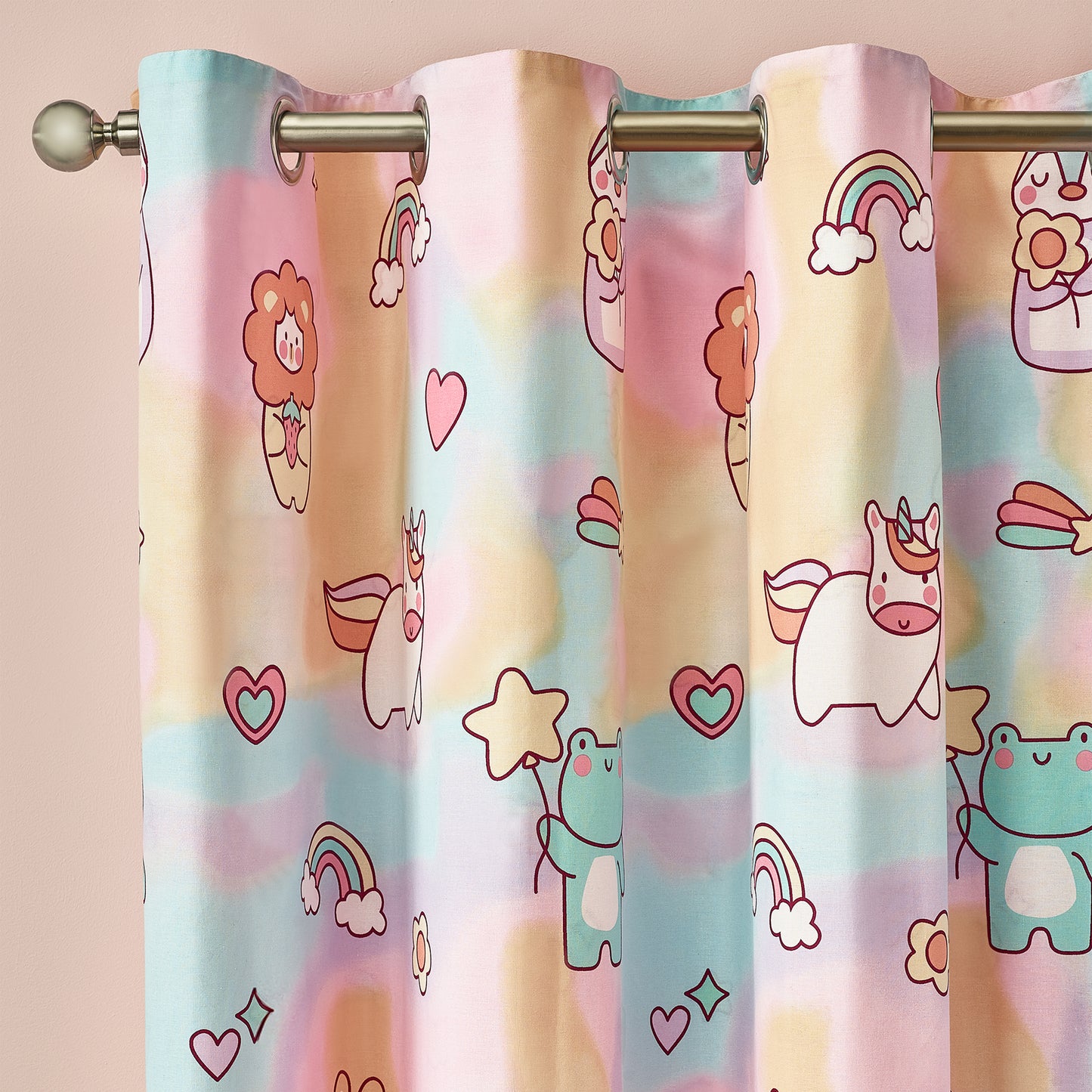 Catherine Lansfield Forever Together Eyelet Curtains