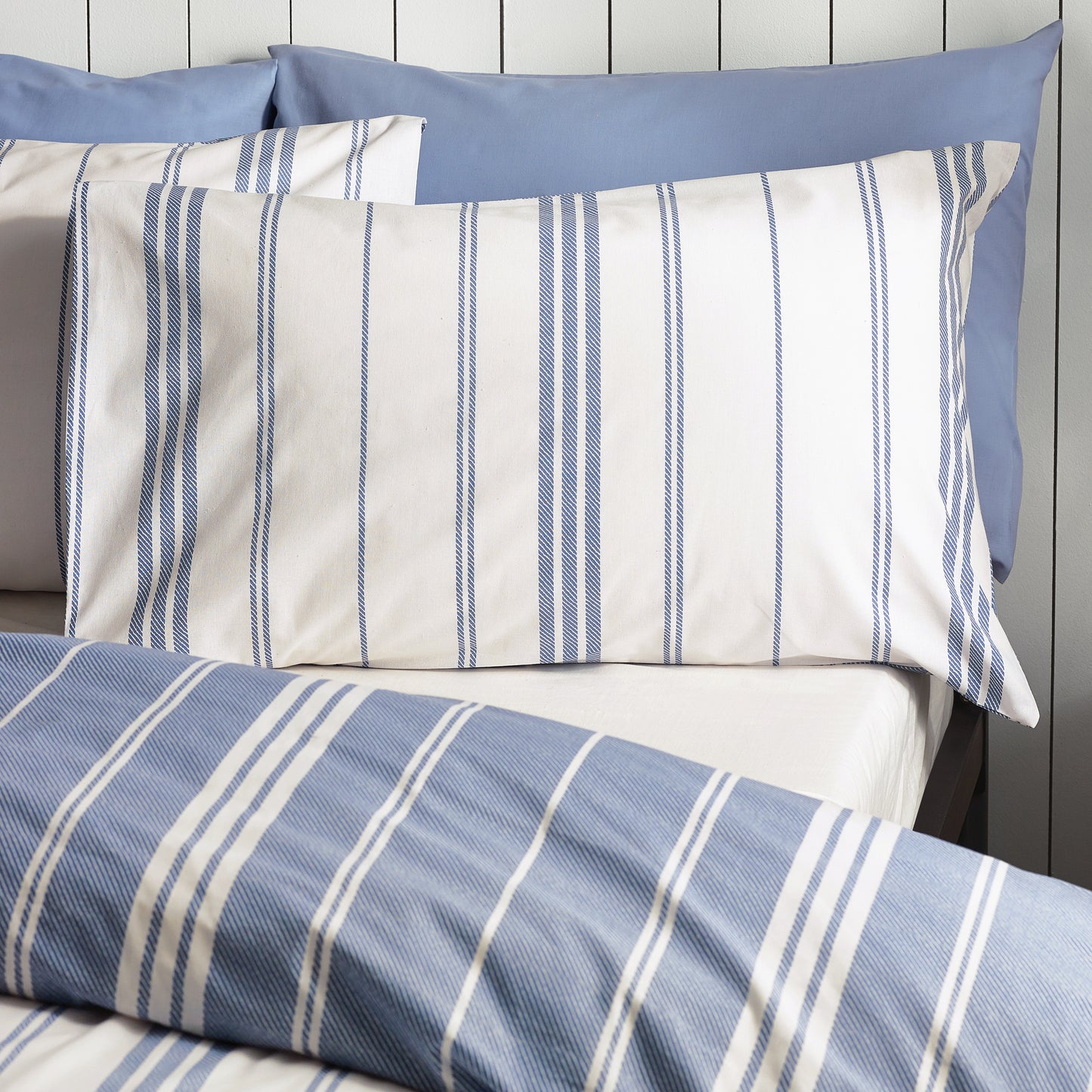 Catherine Lansfield Harbour Stripe Duvet Cover Set