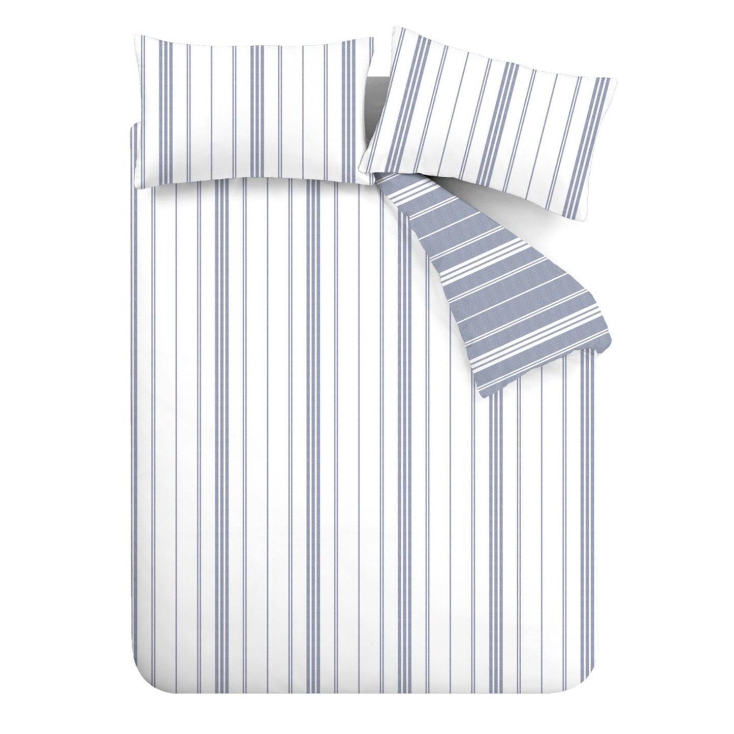 Catherine Lansfield Harbour Stripe Duvet Cover Set