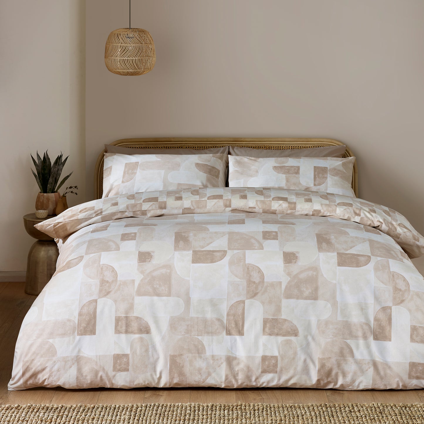 Catherine Lansfield Sloane Curve Duvet Cover Set