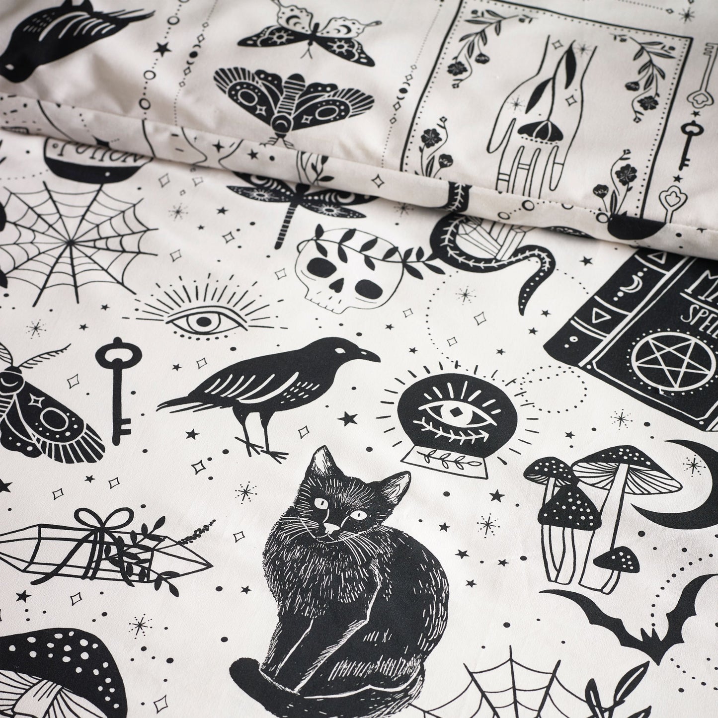 Catherine Lansfield Enchanted Witchcraft Duvet Cover Set