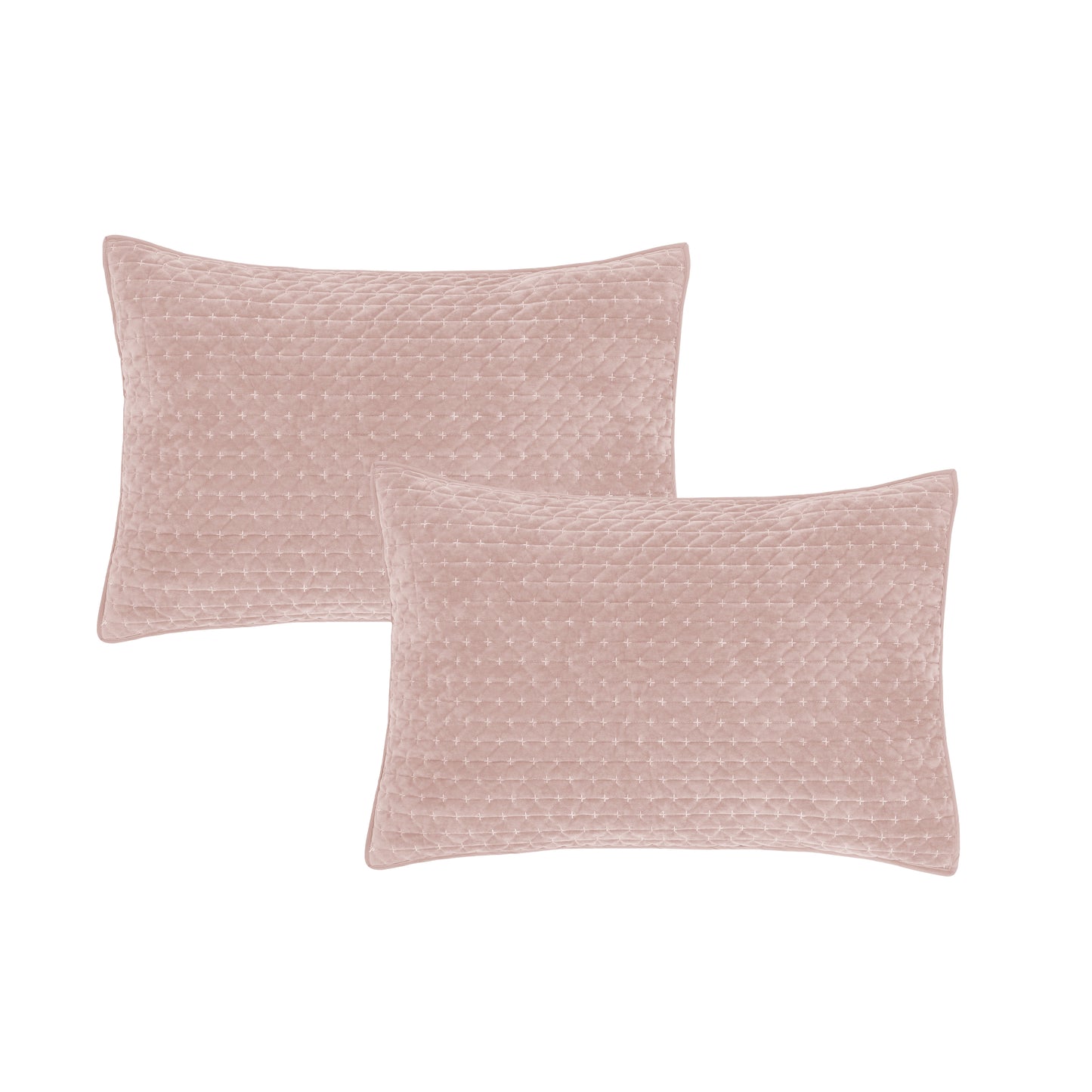 Bianca Attica Velvet Bedspread - Pink
