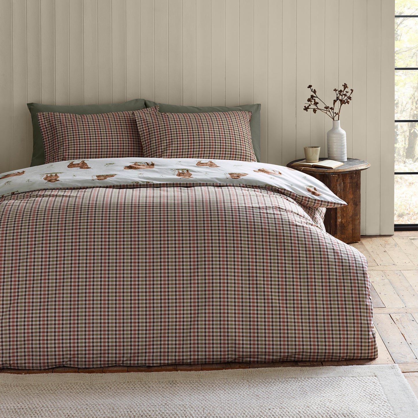 Catherine Lansfield Angus Highland Cow Duvet Cover Set
