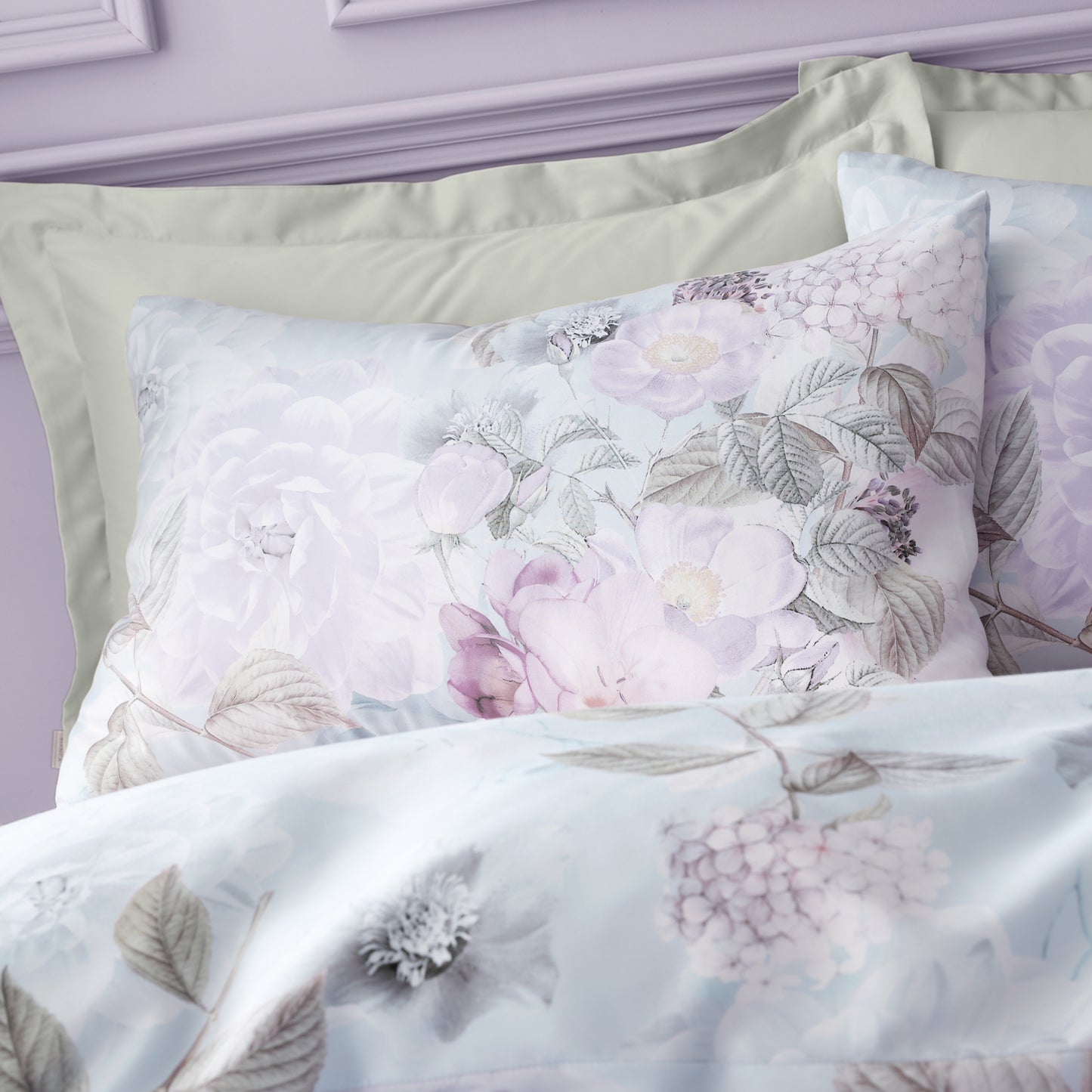 RHS x Catherine Lansfield Floral Serenity Duvet Cover Set