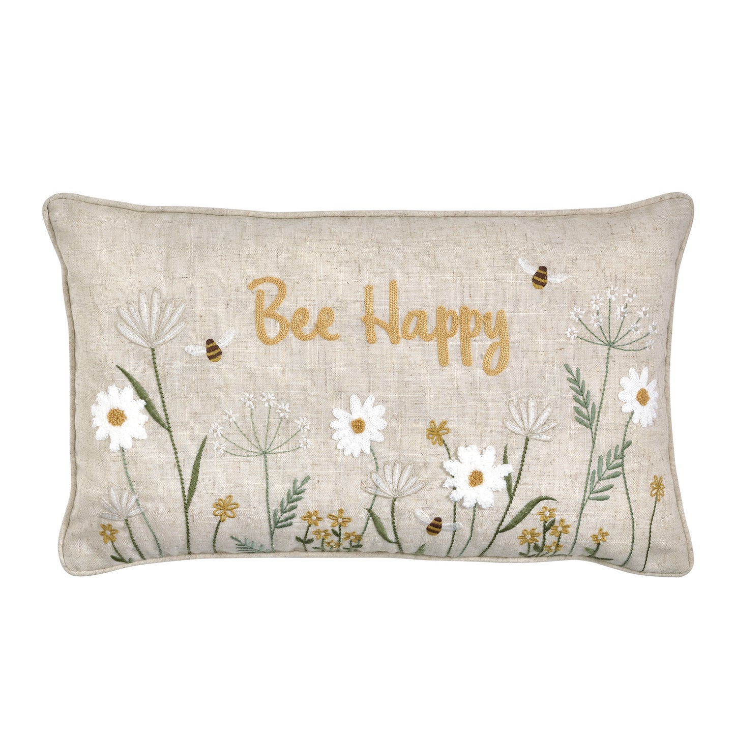 Catherine Lansfield Bee Happy Filled Cushion