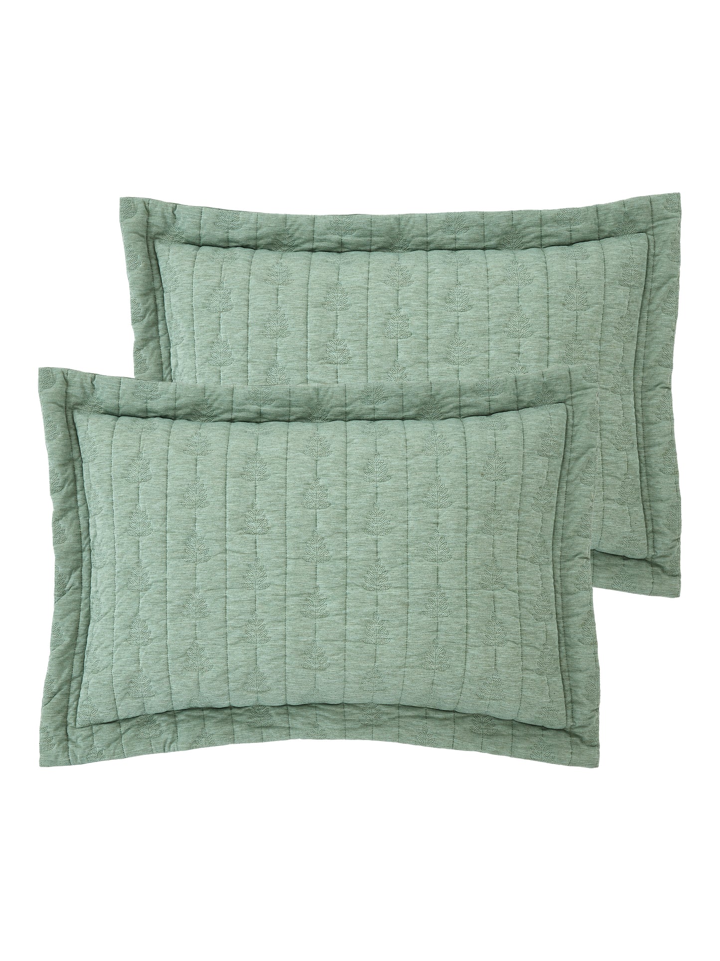Pineapple Elephant Tamba Leaf Duvet Cover Set - Green
