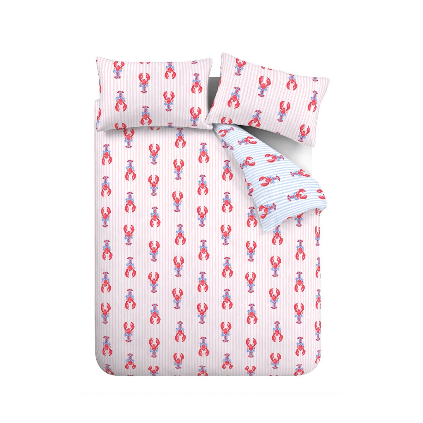 Sassy B Lobster Stripe Duvet Cover Set