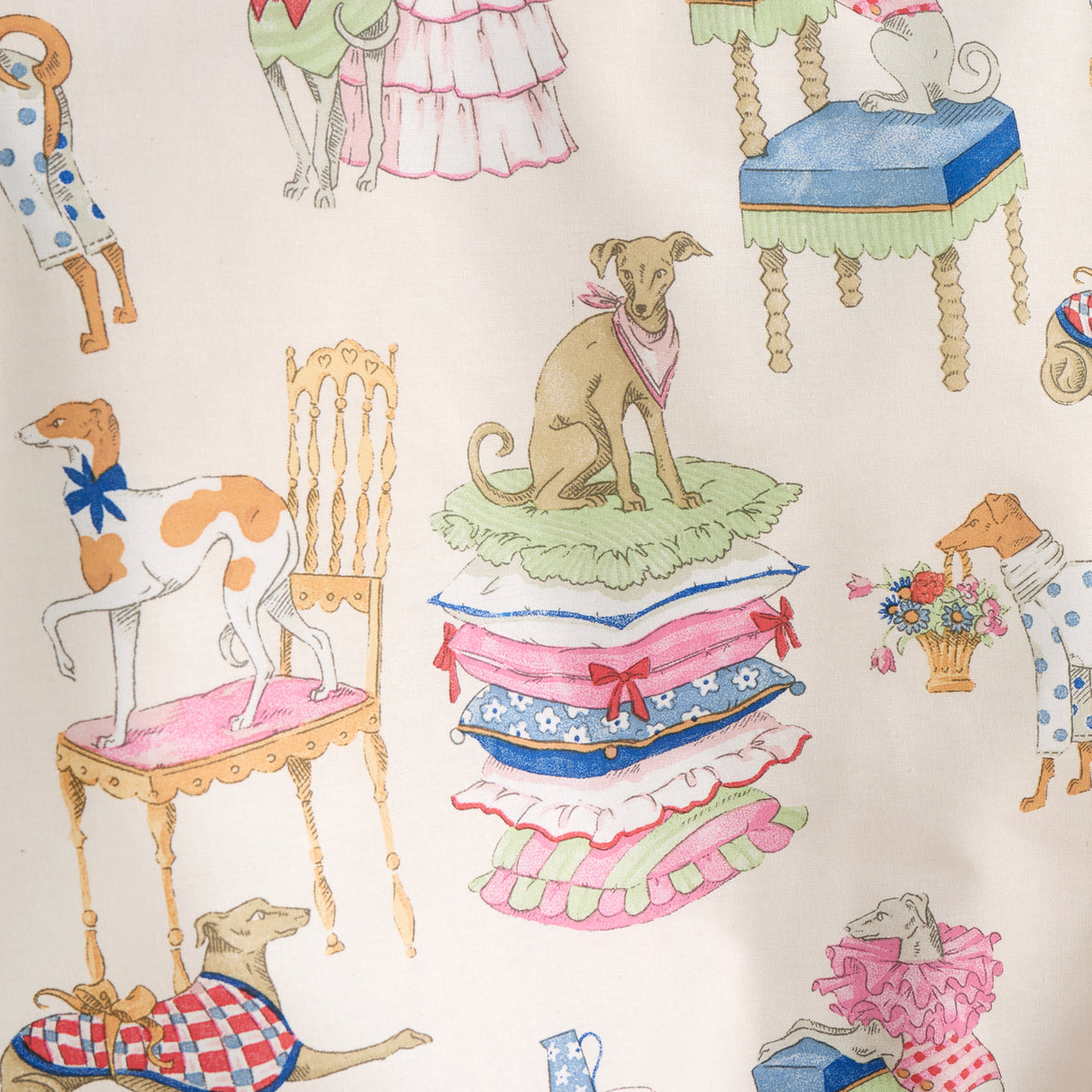Cath Kidston Hackney Dogs Duvet Cover Set - Blue