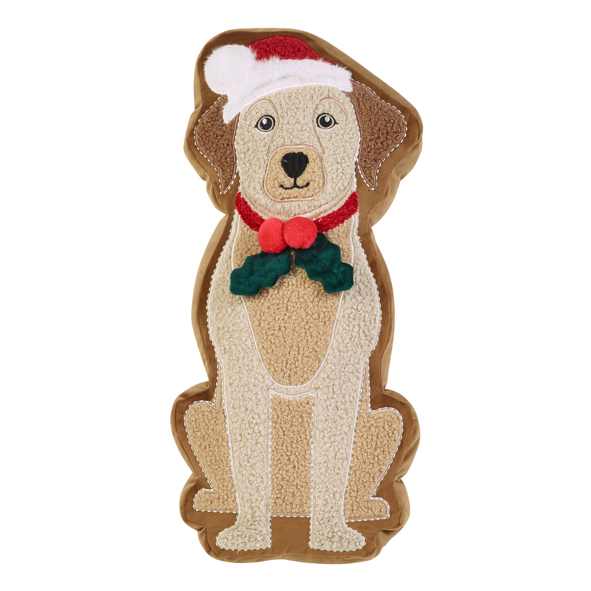 Catherine Lansfield Christmas Dog 3D Cushion