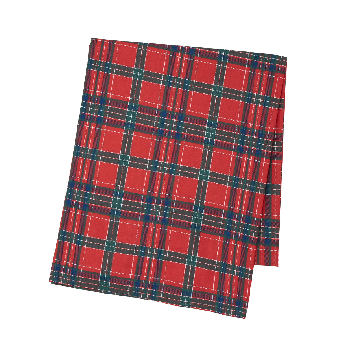 Catherine Lansfield Christmas Tartan Check Table Cloth - Red/Green