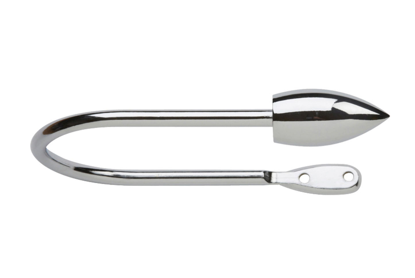 Neo Bullet Metal Curtain Holdbacks (Pair) - Chrome