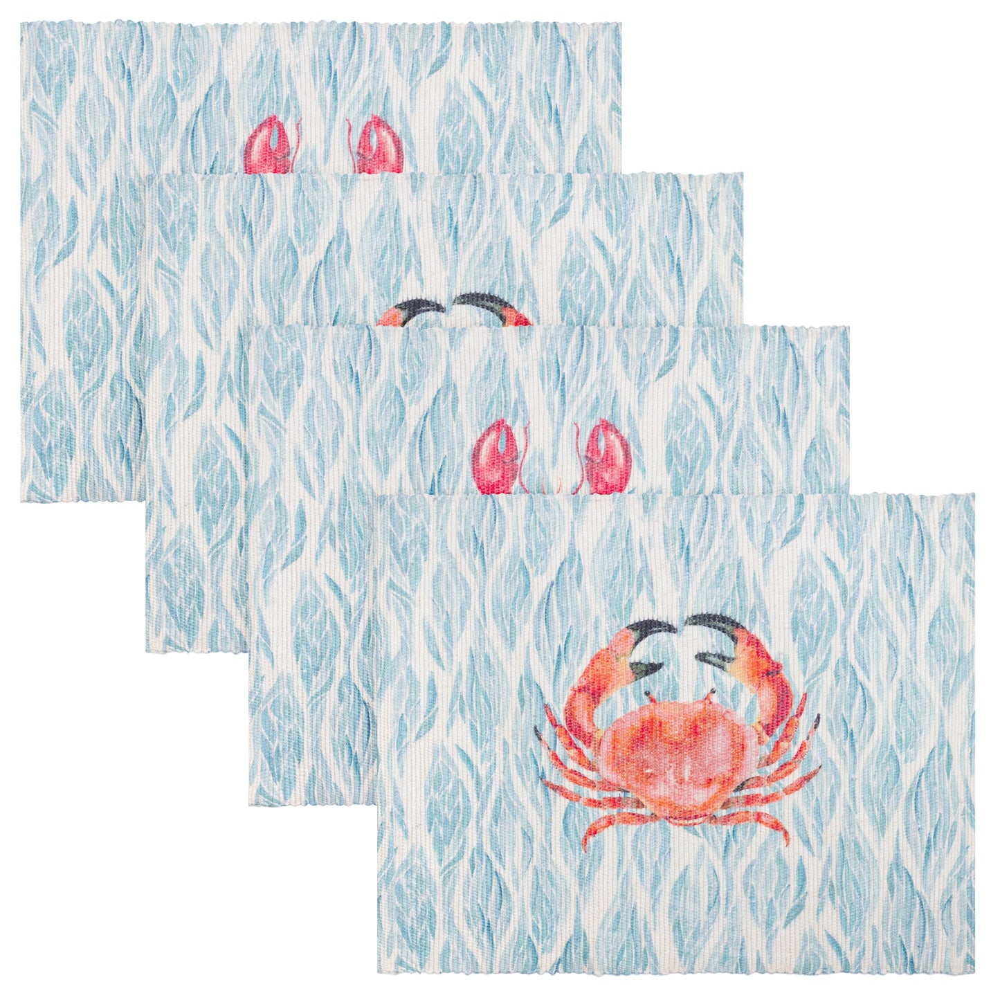 Wylder Abersoch Indoor/Outdoor Placemats (Pack of 4) - Marine