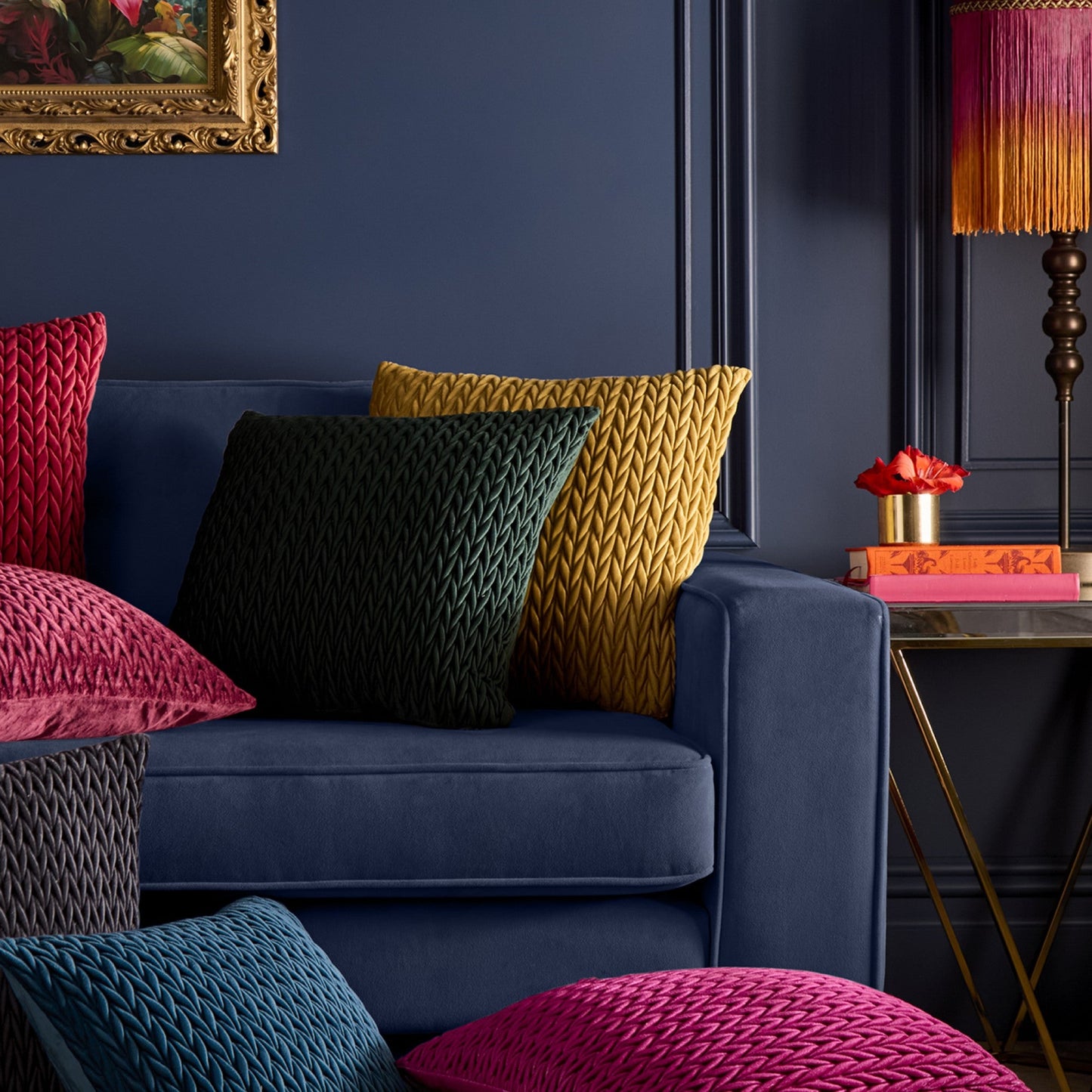 Laurence Llewelyn-Bowen Amory Cushion - Gold