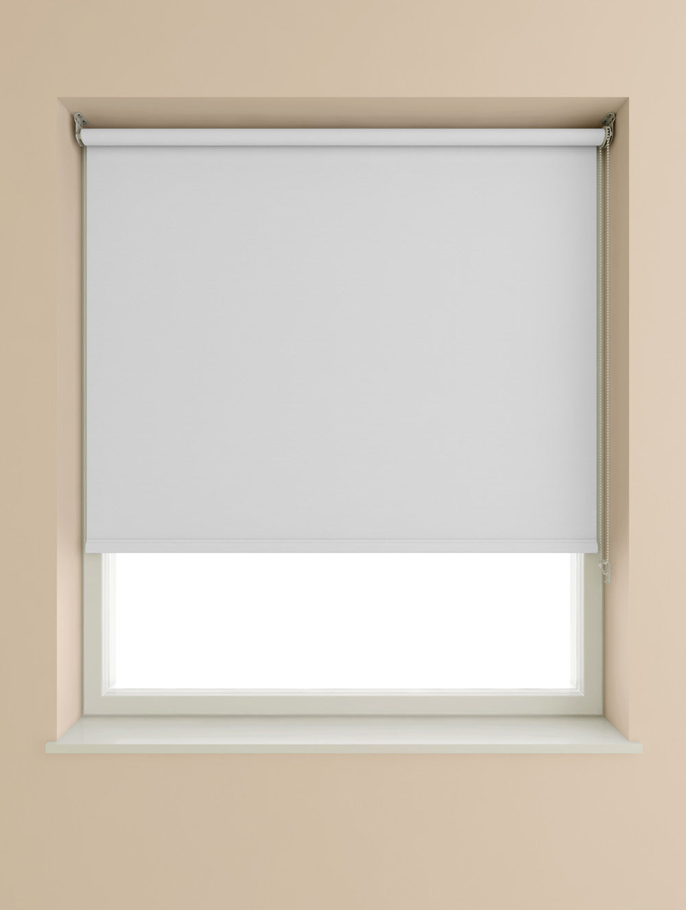 Speedy Blackout Roller Blind - White