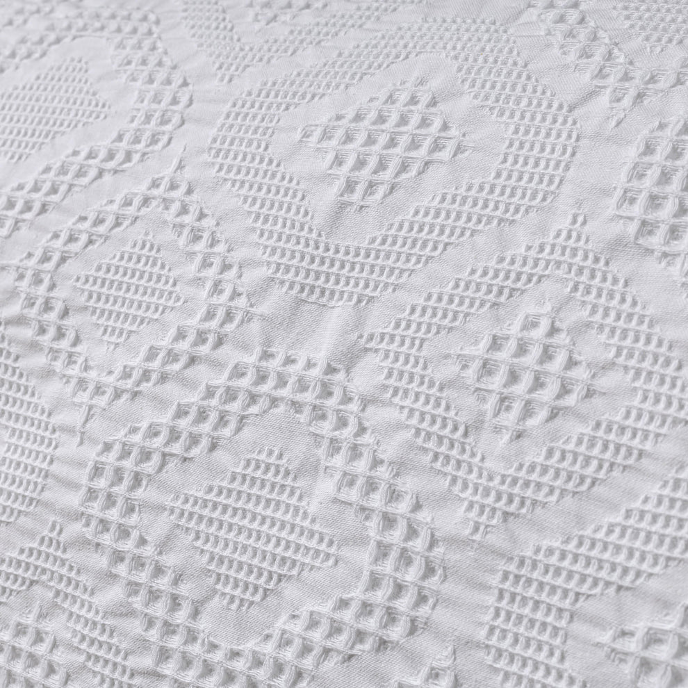 Design Port Brittany Duvet Cover Set - White
