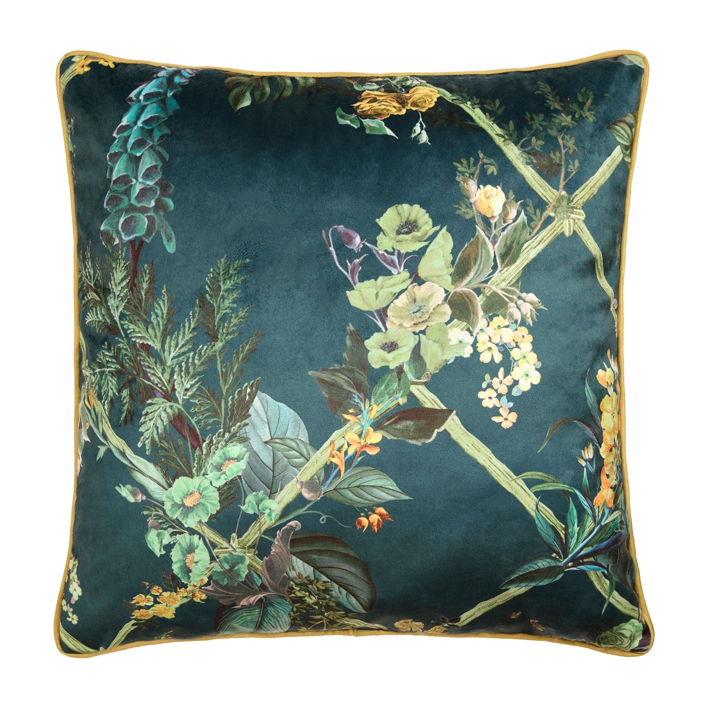 Laurence Llewelyn-Bowen Cotswold Fantasia Dawn Cushion - Green