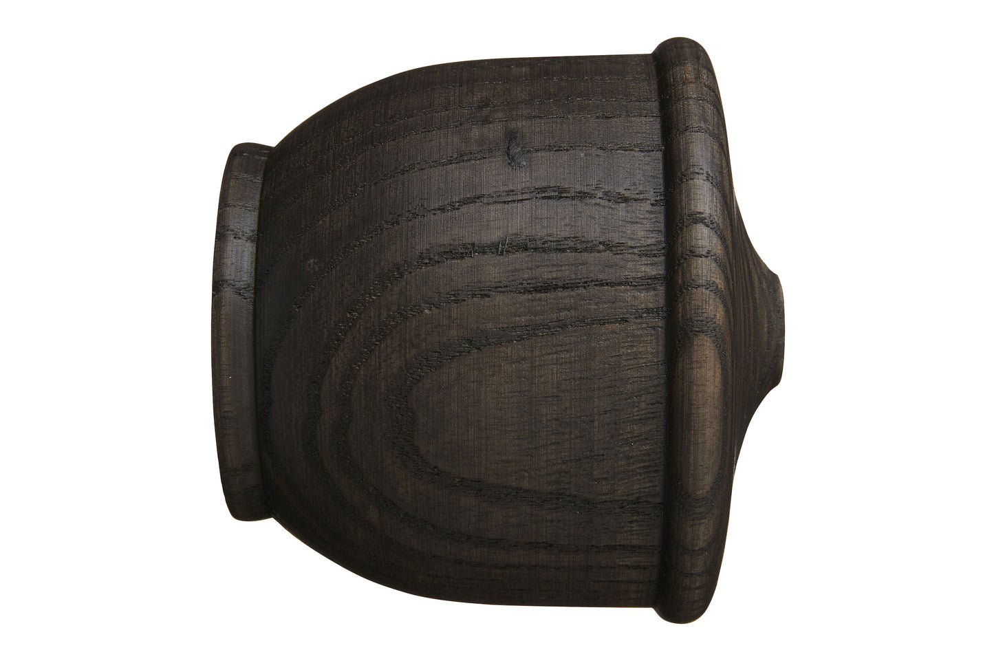 Hallis Eden 45mm Urn Wooden Curtain Pole Finial - Umber