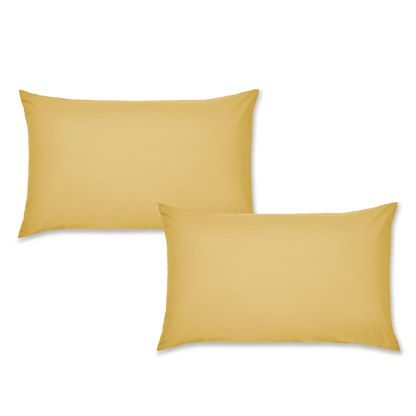 Catherine Lansfield Easy Iron Percale Fitted Sheet - Ochre