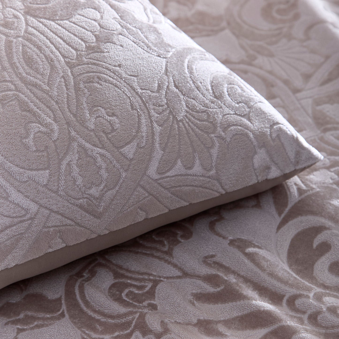 Firenza Duvet Cover Set by Laurence Llewelyn-Bowen in Linen - Duvet Cover Set - Laurence Llewelyn-Bowen