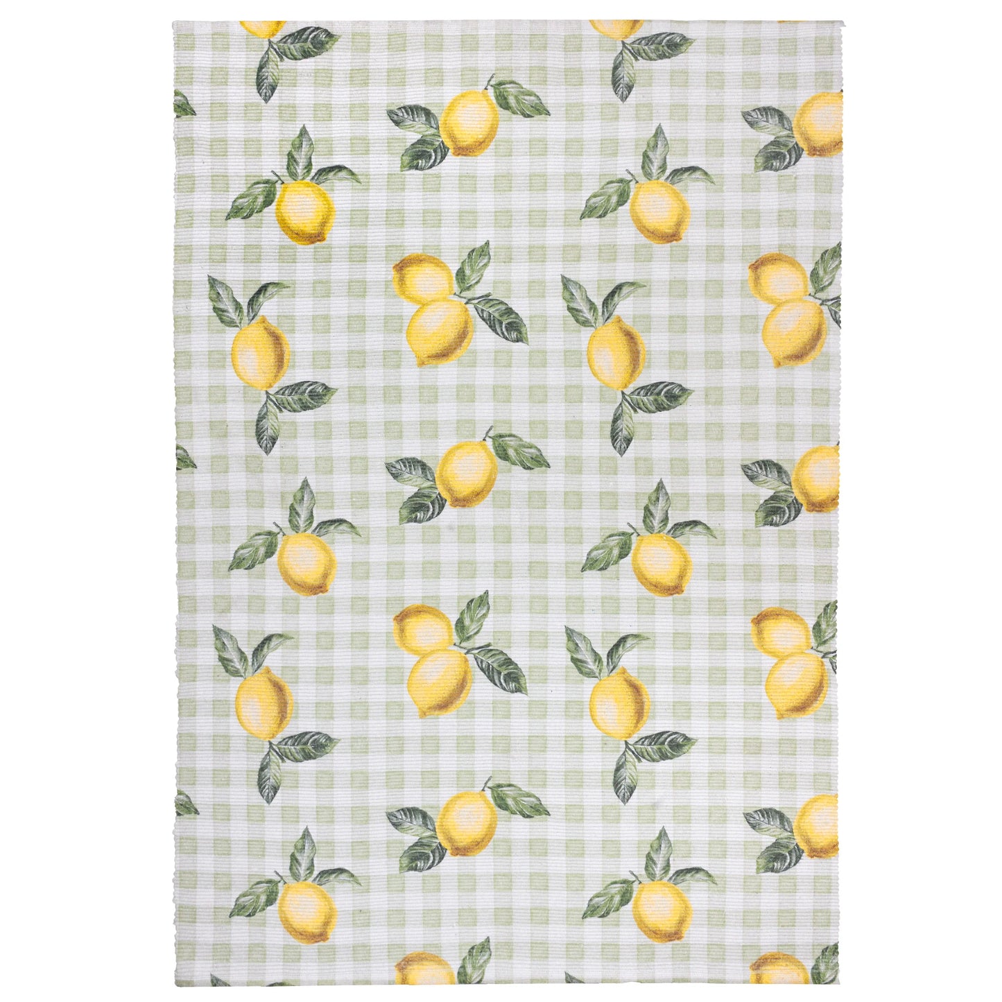 Furn Fruits Lemons Indoor/Outdoor Rug - Sage