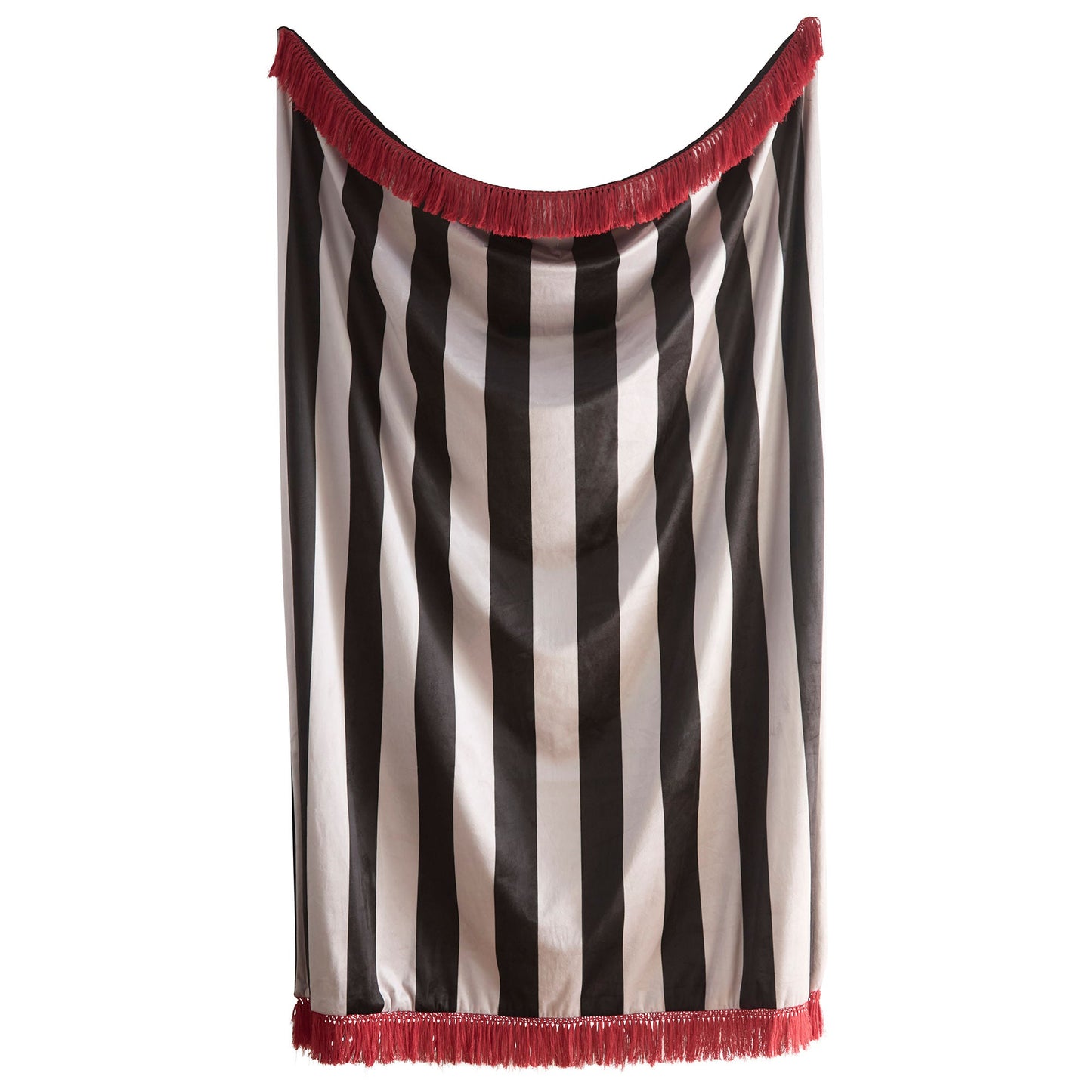 Laurence Llewelyn-Bowen Festivo Stripe Throw - Black