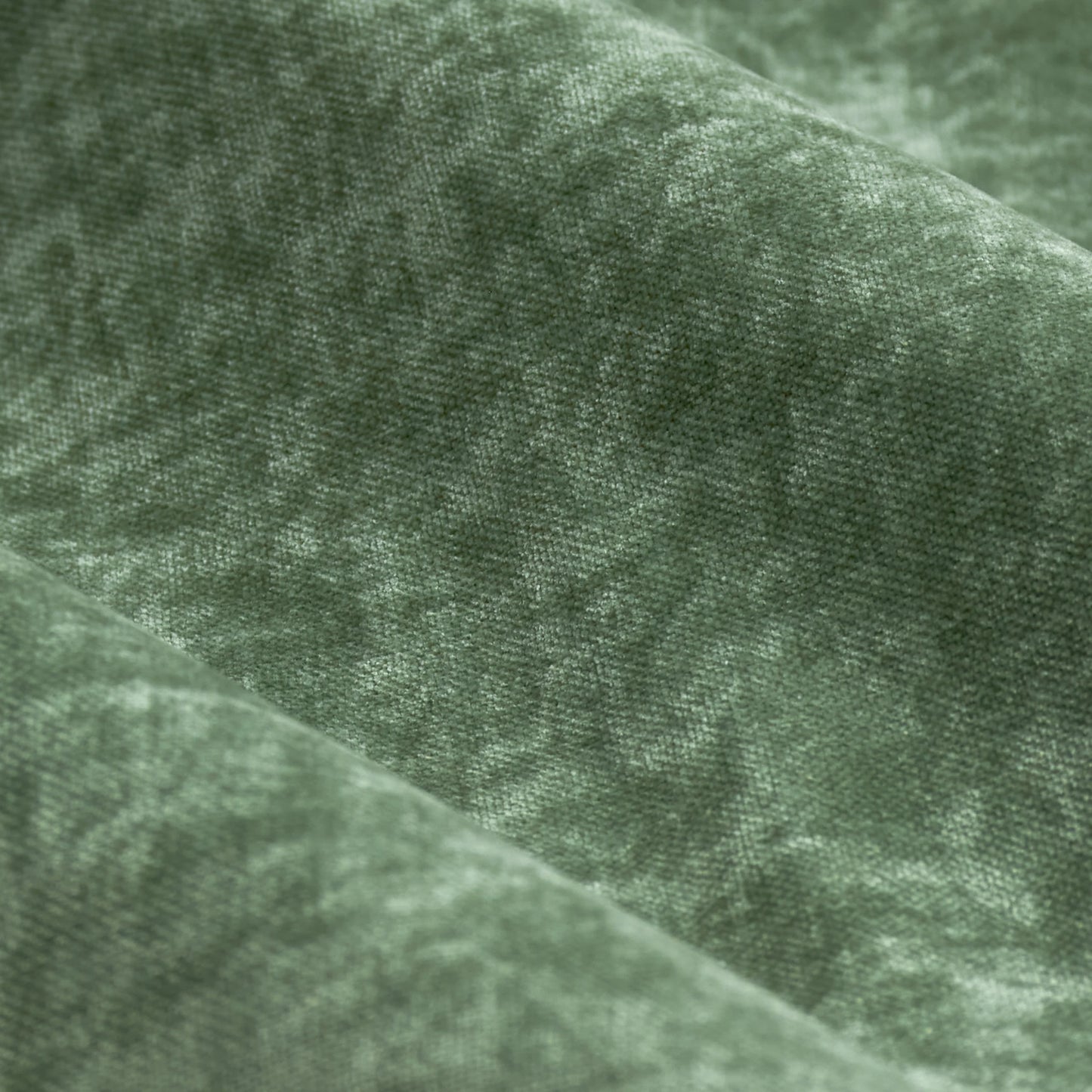 Yard Heavy Chenille Pencil Pleat Curtains - Eucalyptus