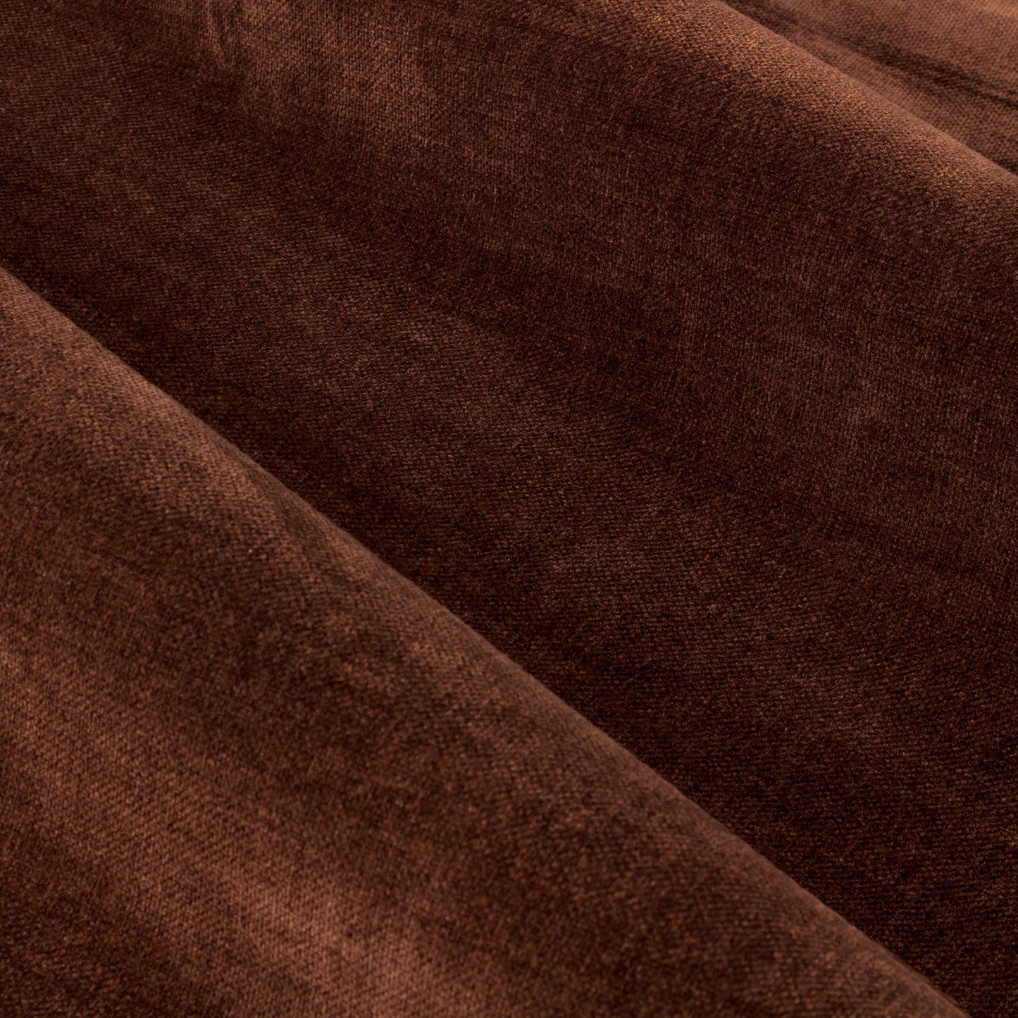 Yard Heavy Chenille Pencil Pleat Curtains - Nutmeg
