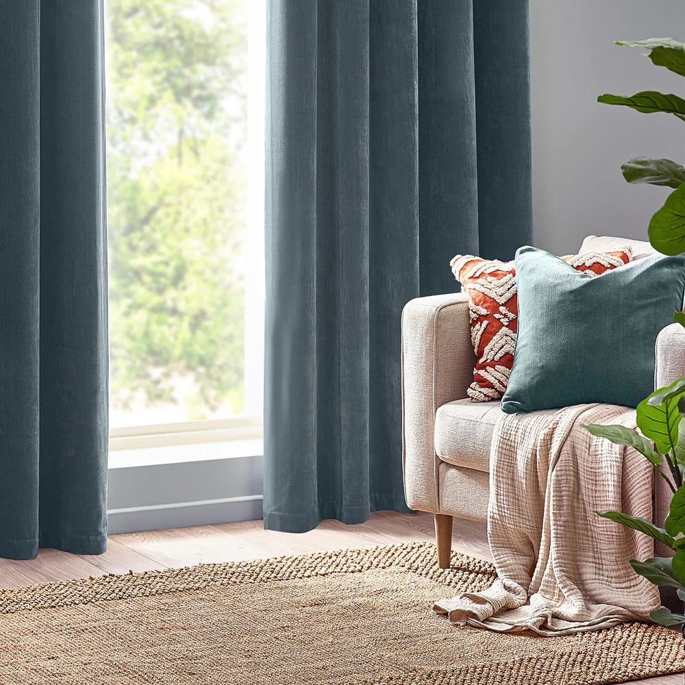 Yard Heavy Chenille Cushion - Marine