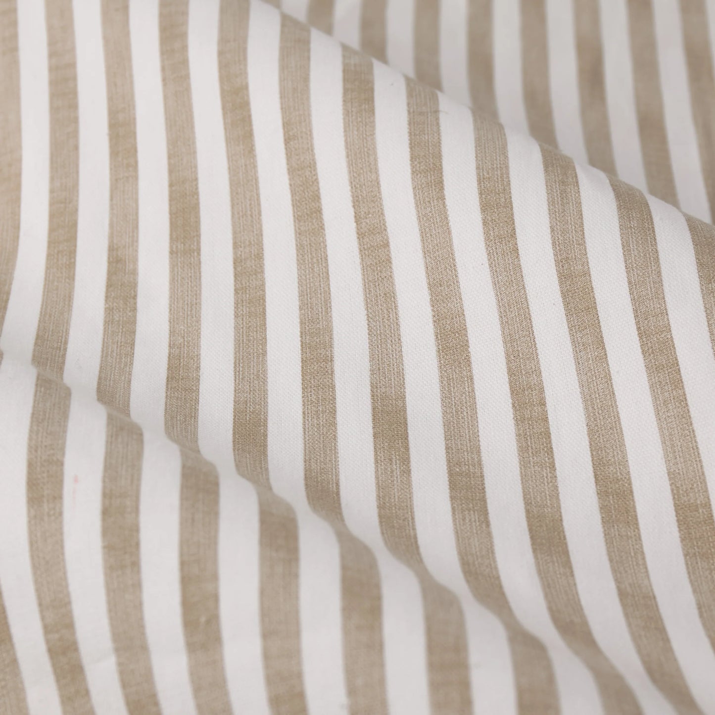 Yard Hebden Stripe Eyelet Curtains - Natural