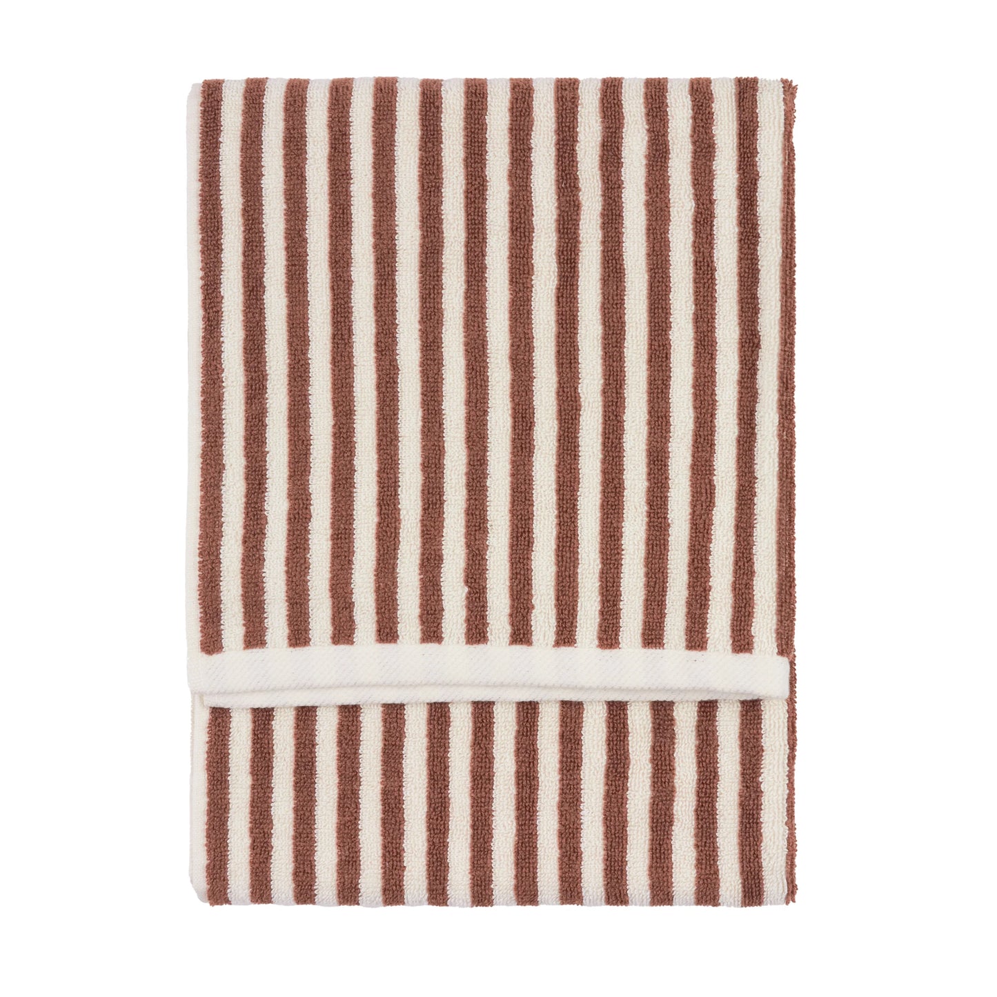 Yard Hebden Stripe Bath Towels - Pecan