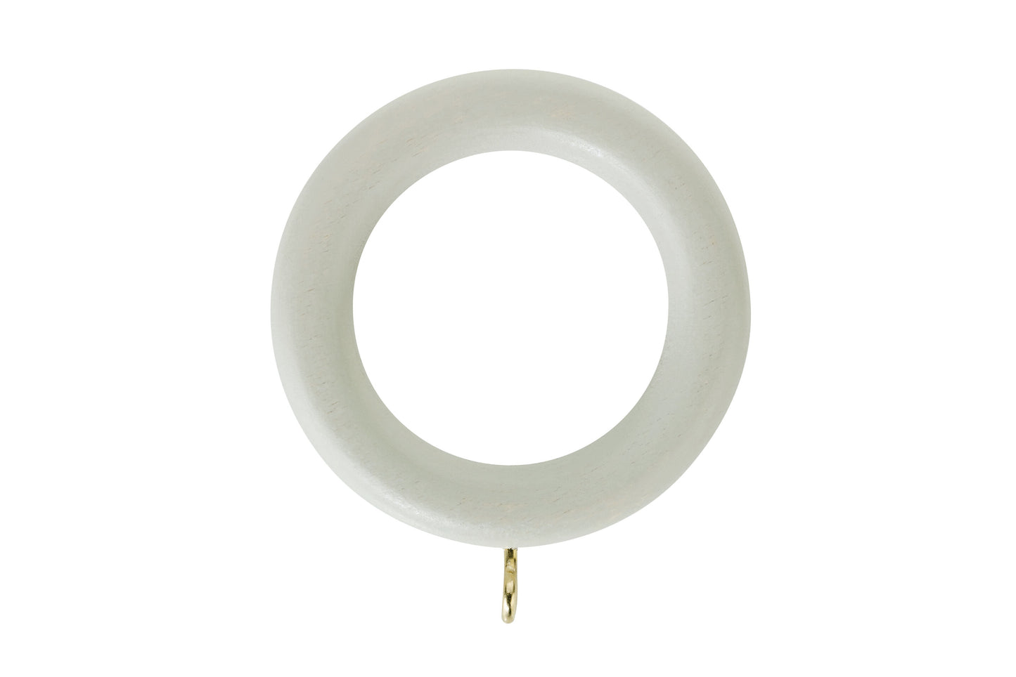Hallis Honister 35mm Wooden Curtain Rings (Pack of 4) - French Grey
