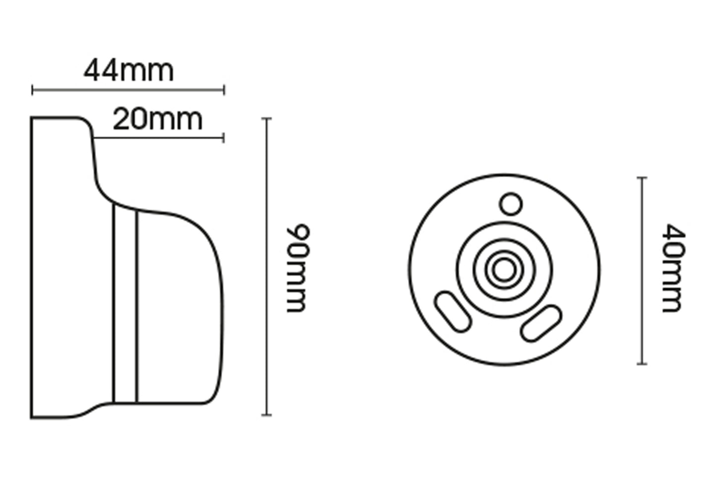 Hallis Museum 45mm Wooden Curtain Pole Recess Bracket - Satin Pewter
