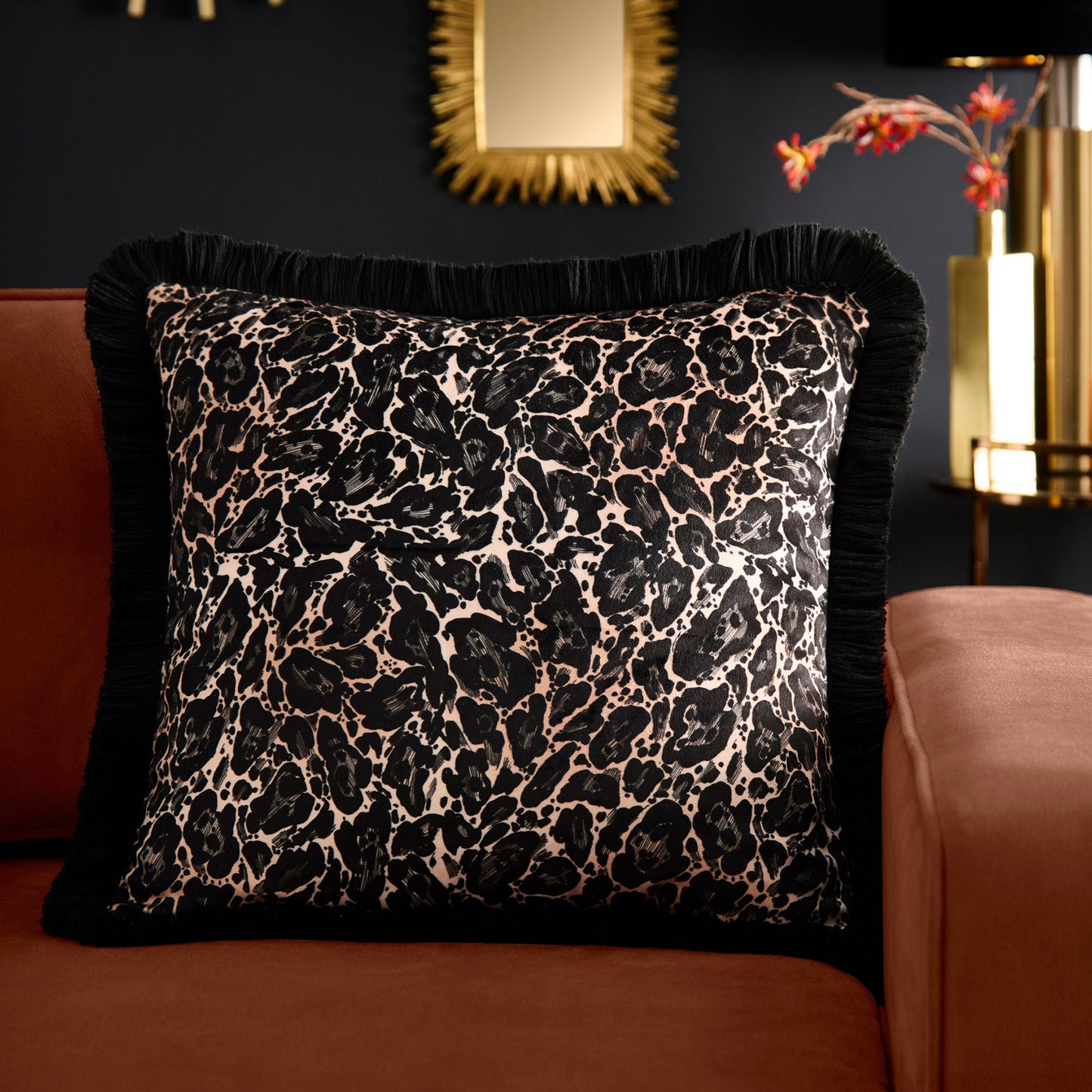 Laurence Llewelyn-Bowen Josephine Velvet Cushion - Gold
